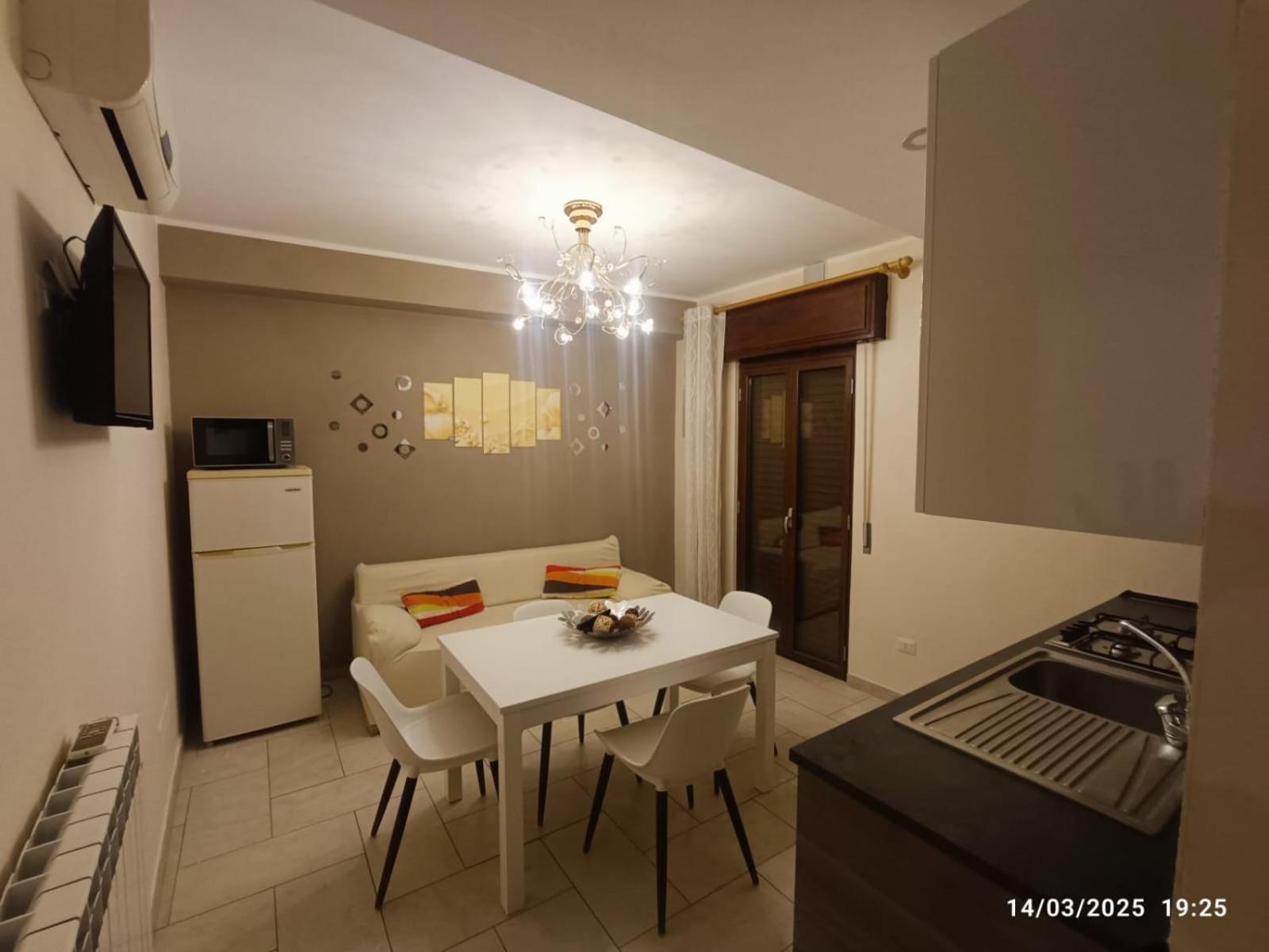 Ferienwohnung Taormina Castle And Sea View Exterior foto